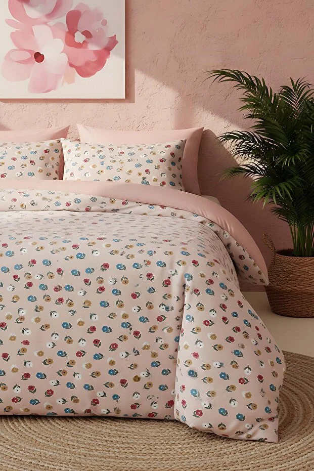 Rossie Çift Kişilik Pamuklu Nevresim Takımı